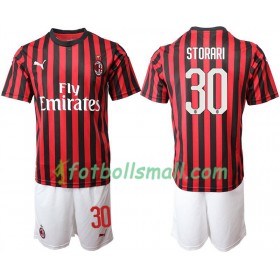 AC Milan Fotbollströjor STORARI 30 Barn Hemma tröja 2019/20 Kortärmad